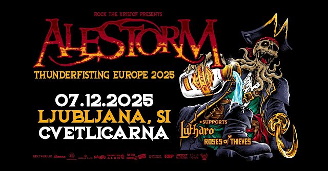 ALESTORM with supports / Ljubljana