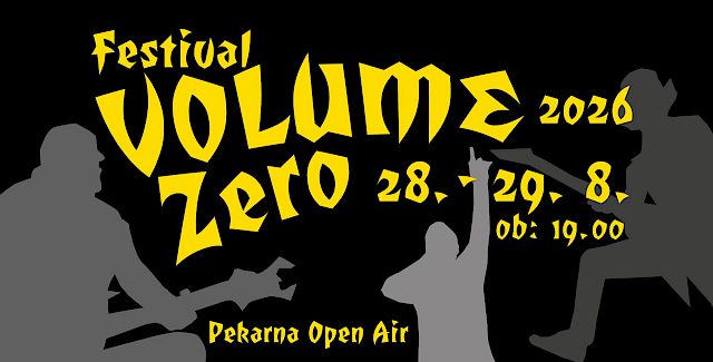 Open air: VOLUME ZERO FEST - Petrichor,Mind Juice, Necrotize, One night stand, Blueline, Kratki stik